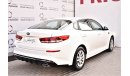 Kia Optima AED 1272 PM | 2.4L LX GCC WARRANTY