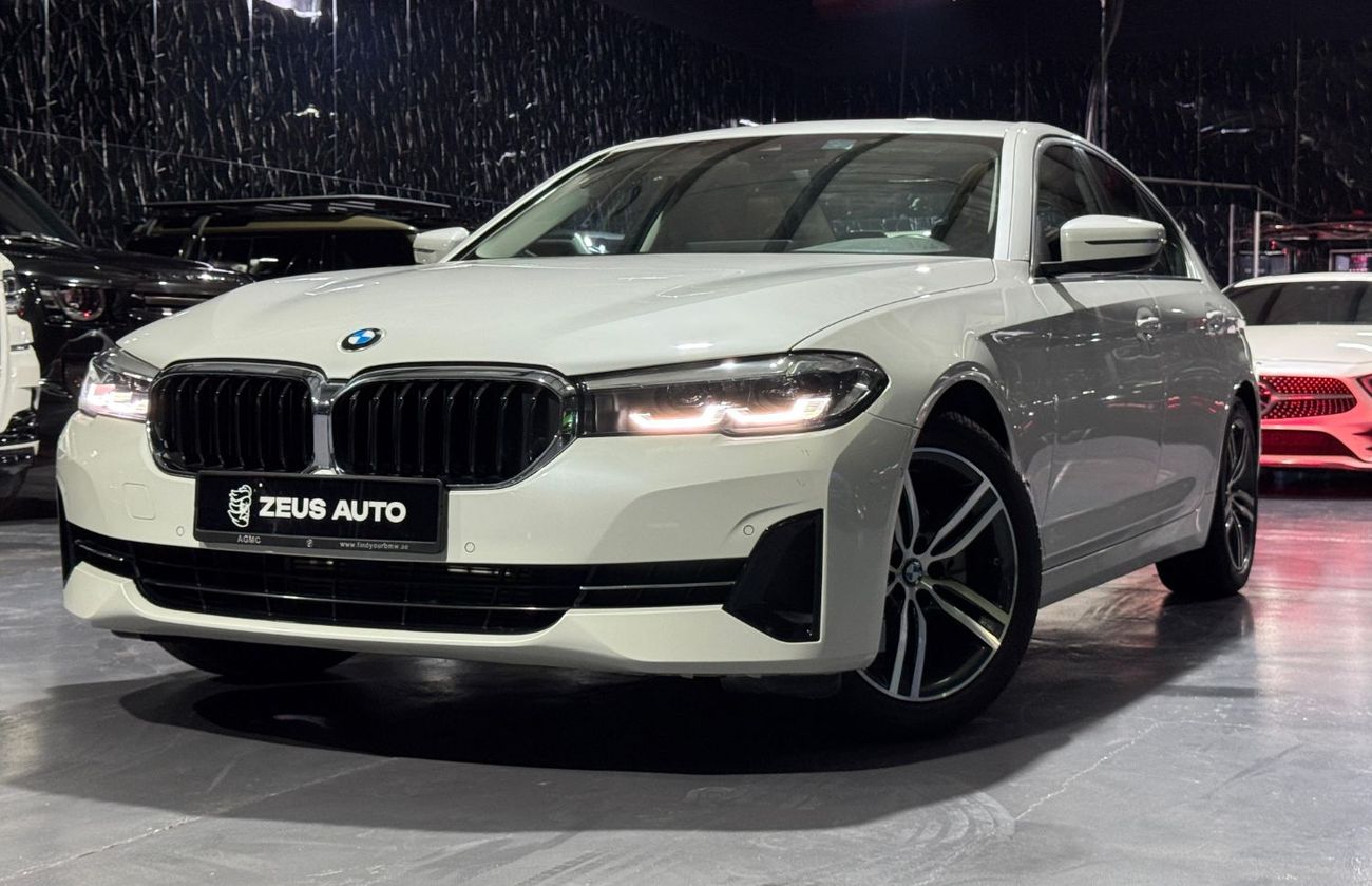 بي أم دبليو 520i Std 2.0L 2022 BMW 520i, Aug 2026 BMW Warranty + Service Pack, Full BMW Service History, Low Kms, GCC