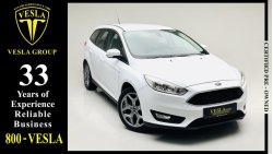 Ford Focus SPORT SEATS + NAVIGATION + ALLOY WHEELS / GCC / DEALER WARRANTY + FREE SERVICE 100,000KM / 682DHS PM