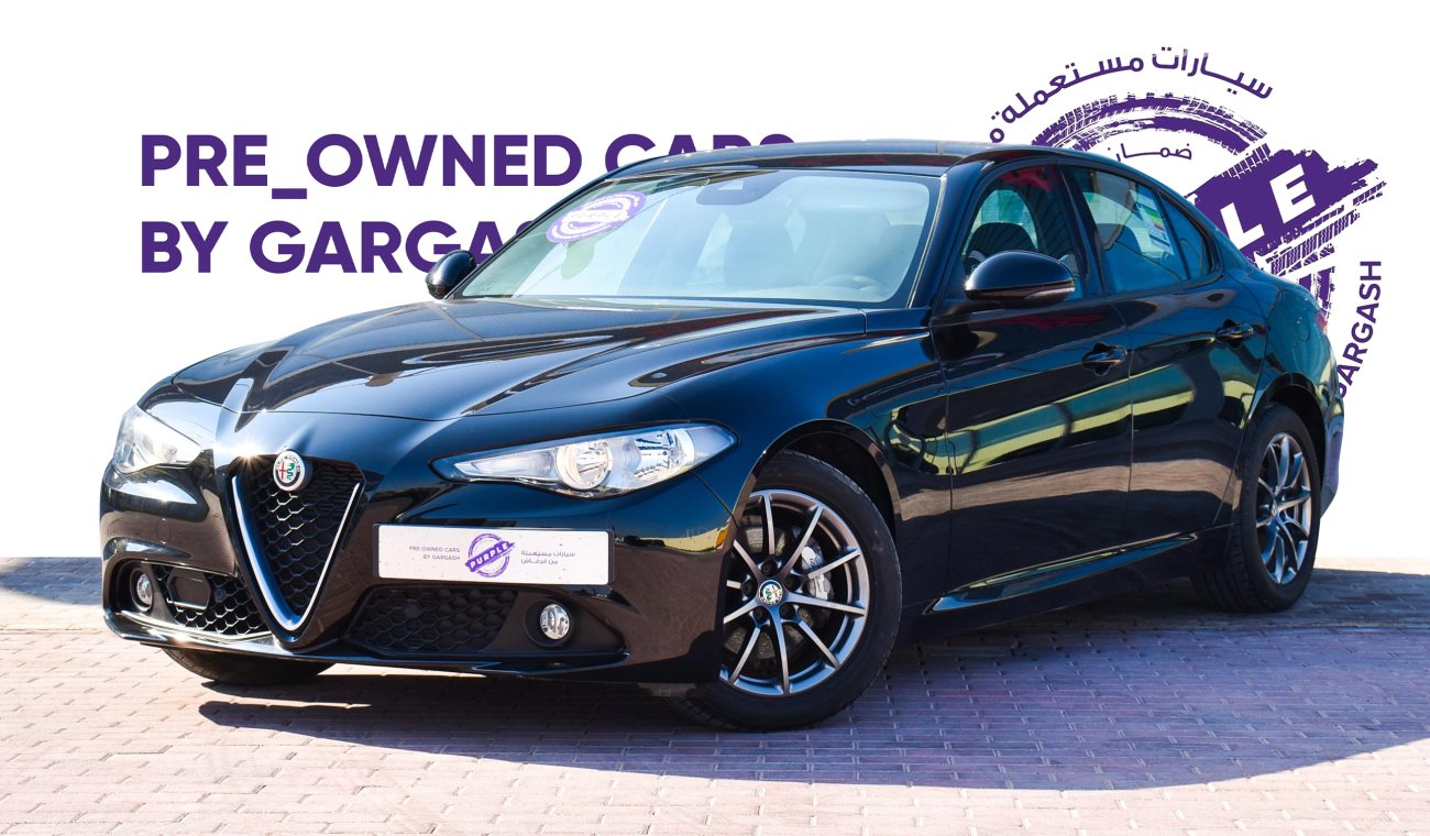 ألفا روميو جوليا Base - Service History, Warranty, Certified & Sold by Purple Pre-Owned Gargash Motors