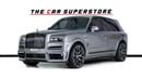 Rolls-Royce Cullinan GCC-VIP Seats-Cobalt Blue Interior-24 Inch Mansory Rims-Blue Calipers