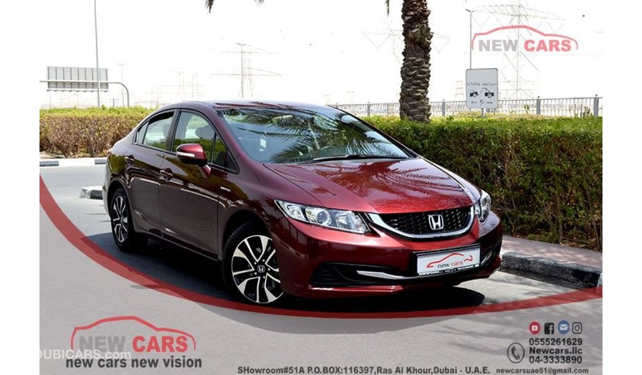Honda Civic - ZERO DOWN PAYMENT - 880 AED/MONTHLY - 1 YEAR WARRANTY