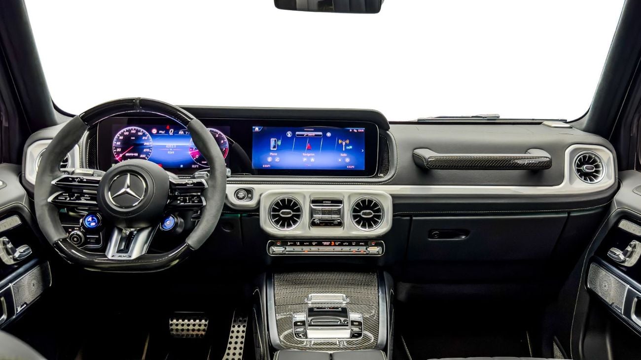 Mercedes Benz G63 AMG STD BUY NOW, PAY 2027 | THE BLACKLINE STANDARD | 2030 Mercedes Warranty + Service Contract, GCC