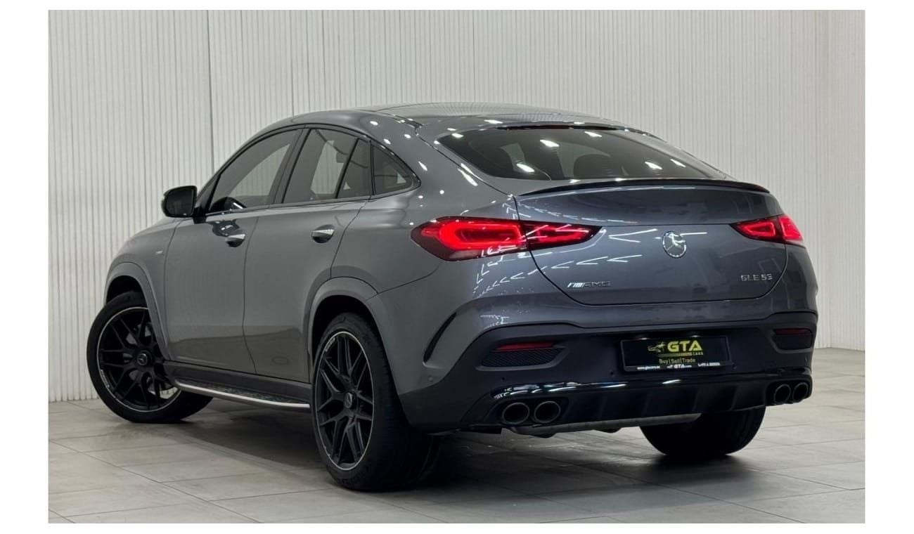 مرسيدس بنز GLE 53 AMG كوبيه 4MATIC+ 2022 Mercedes Benz GLE53 AMG Coupe, 2027 Mercedes Warranty, 4 Years Mercedes Service Pack, G