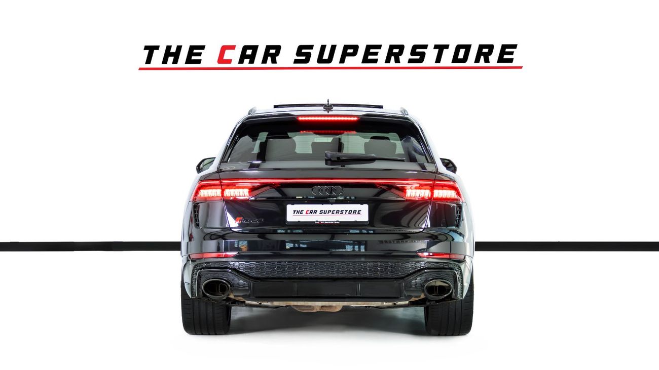 Audi RS Q8 TFSI quattro 4.0L Black On Black-Al Nabooda Warranty andService Contract-Special Order-Carbon Cerami