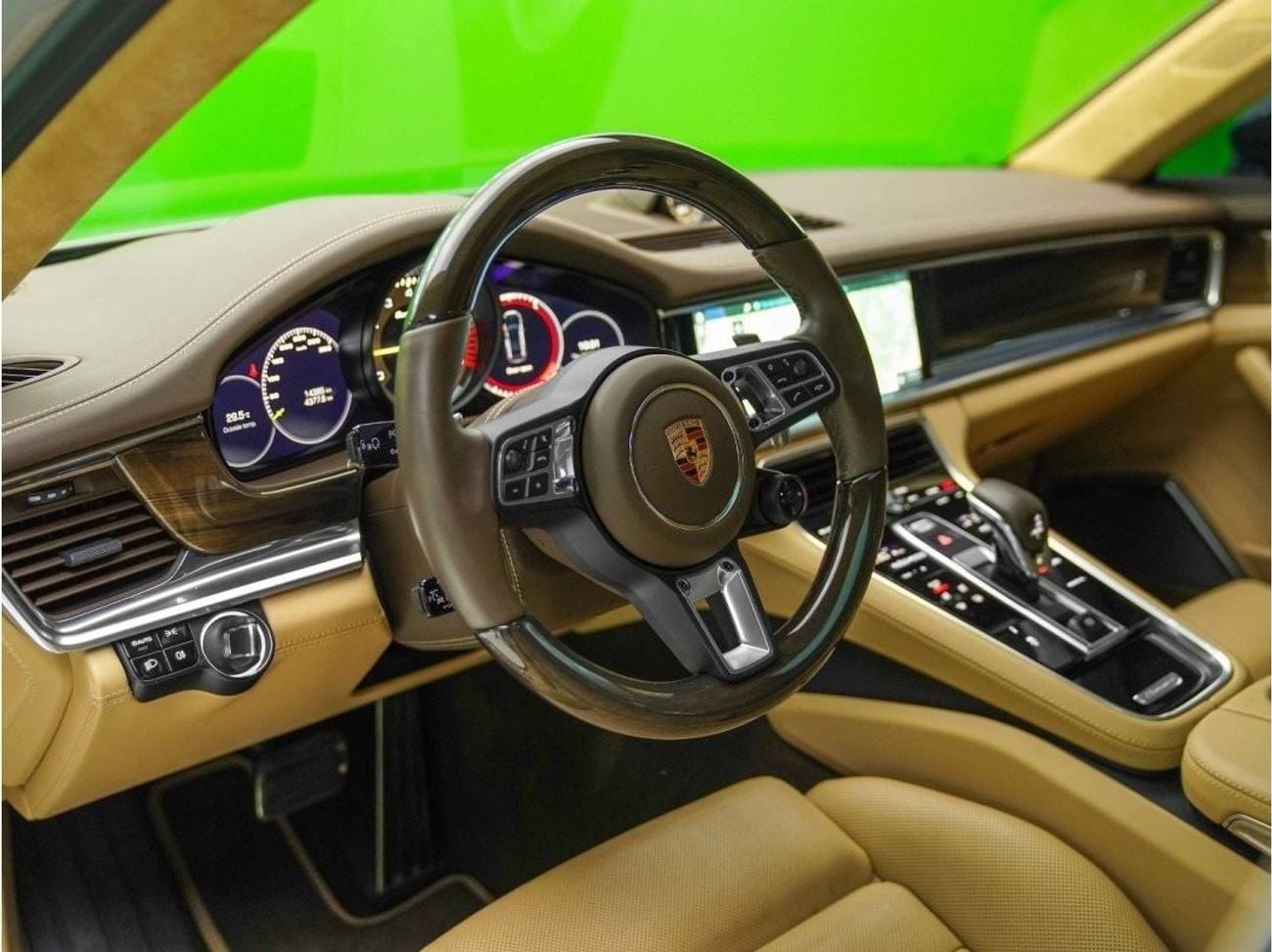 بورش باناميرا PANAMERA TURBO S E-HYBRID EXECUTIVE -SPORT EXHAUST- SPORT DESIGN PACKAGE -REAR SEAT ENTERTAINMENT