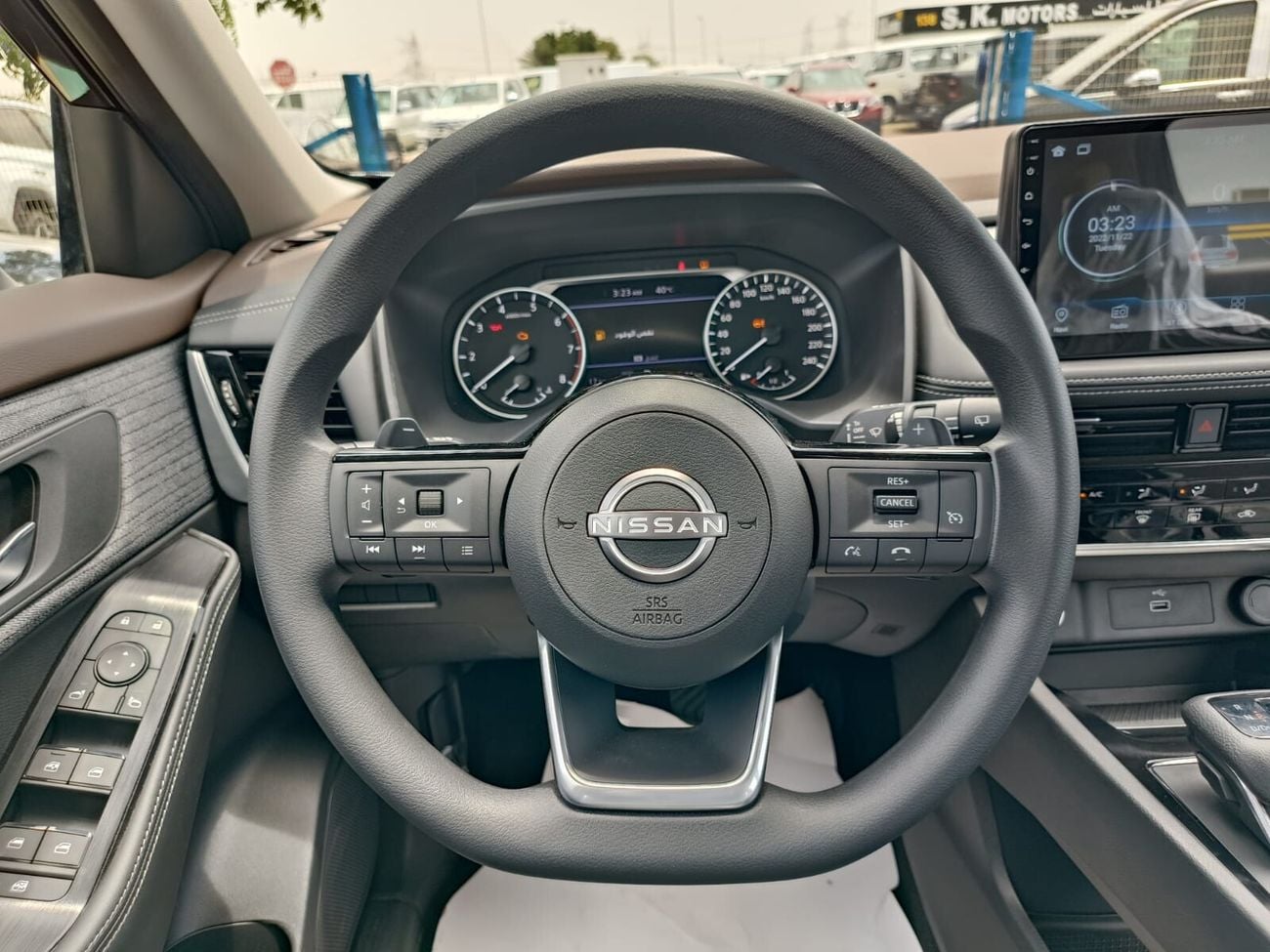 نيسان إكس تريل S, 2.5L PETROL / PUSH START / DVD+CAMERA / 4WD (CODE # 67753)