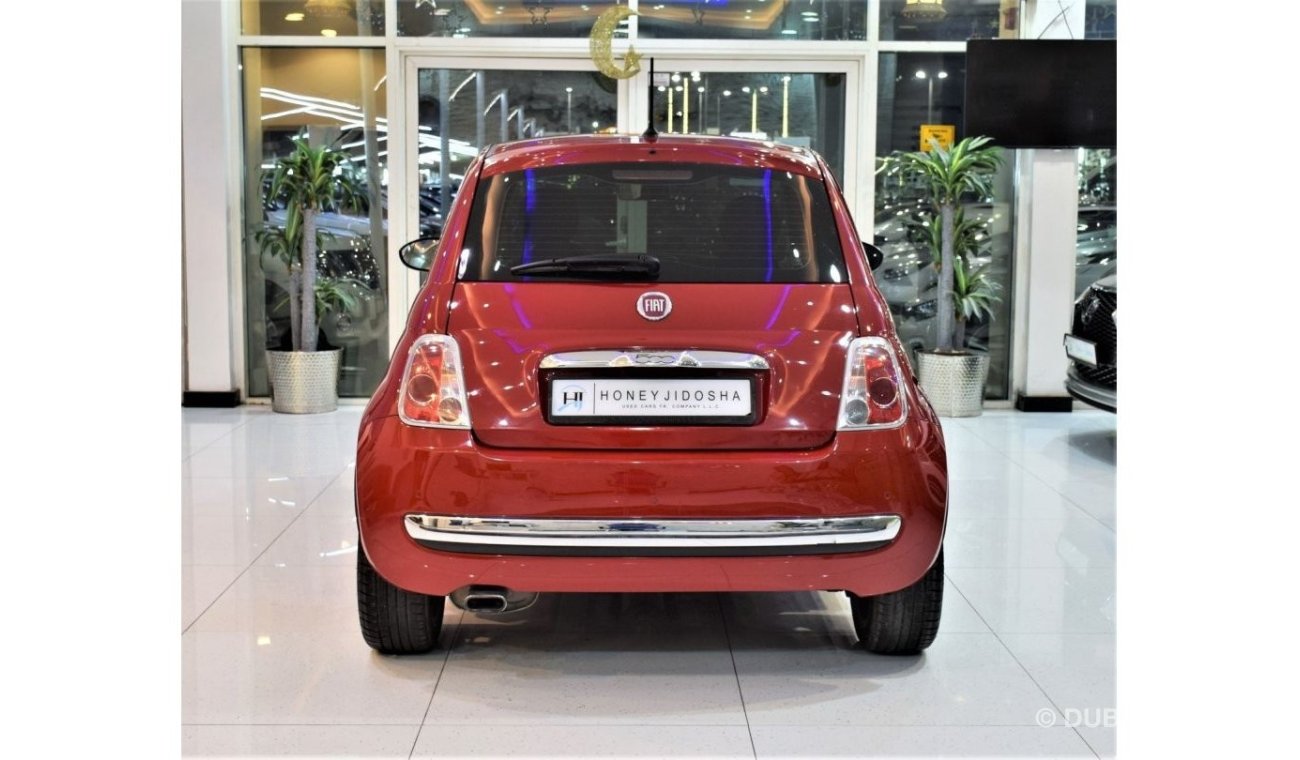 فيات 500 ONLY 52,000KM!! FIAT 500 ( 2016 Model ) in Red Color! GCC Specs