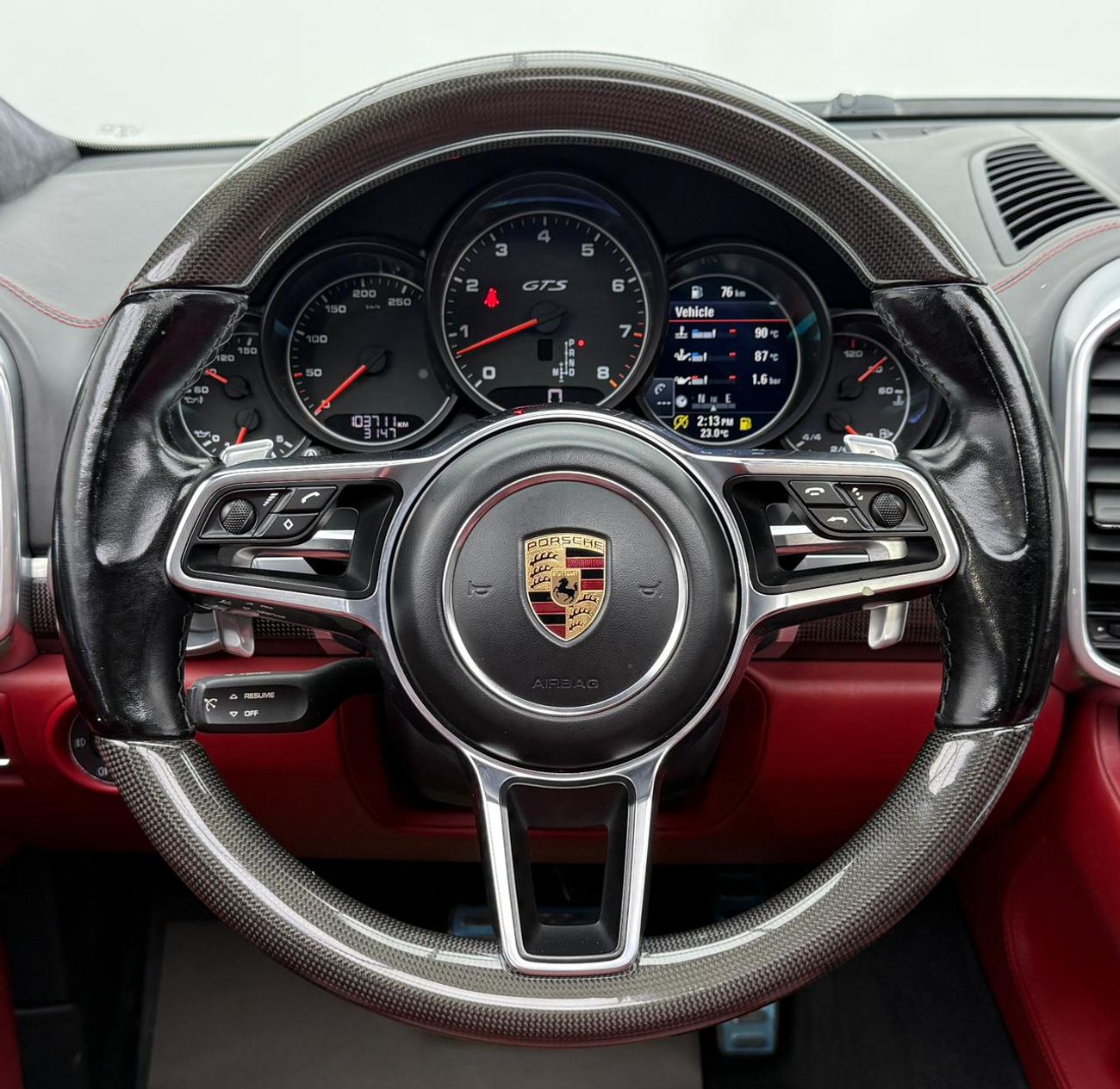 Porsche Cayenne GTS 3.6L 2016 Porsche Cayenne GTS, Carbon Fiber Interior, Fully Loaded, Excellent Condition, GCC