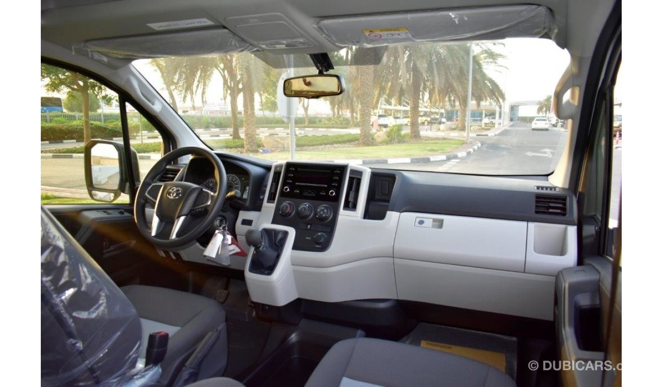 تويوتا هاياس 2019 MODEL TOYOTA HIACE HIGH ROOF 3.5L PETROL 13  SEATER BUS