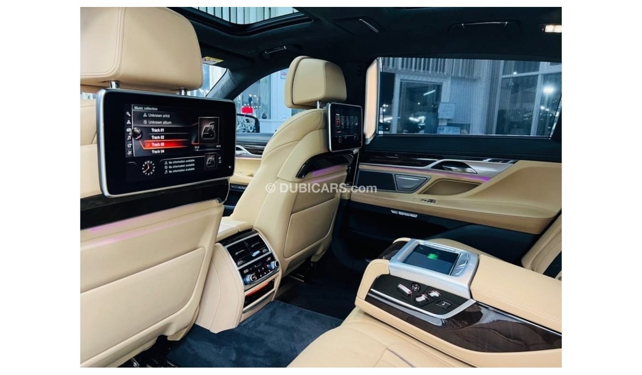 BMW 740Li Exclusive GCC .. FSH .. Perfect Condition .. V6 .. Top Range .