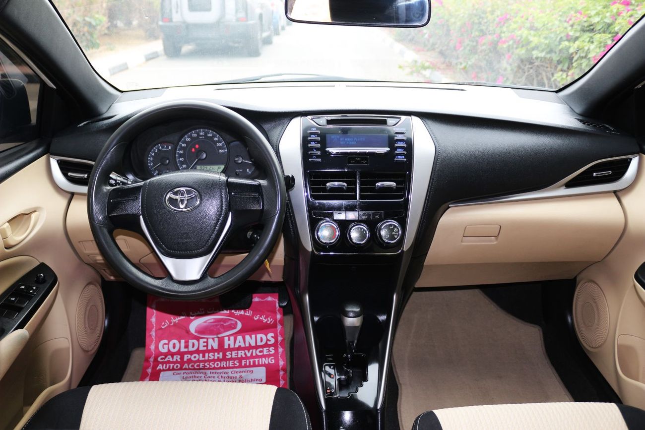 Toyota Yaris E 1.5L (109 HP) TOYOTA YARIS 2019 FULL AUTOMATIC GULF SPACE