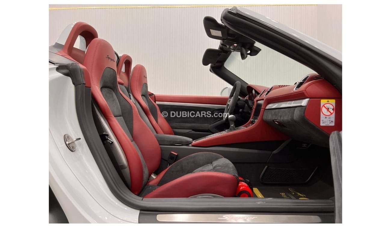 Porsche 718 Spyder 2020 Porsche 718 Spyder Manual, Feb 2026 Porsche Warranty, Full Porsche Service History, GCC