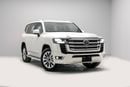 تويوتا لاند كروزر GXR 3.5L - White Inside Beige | Export Only