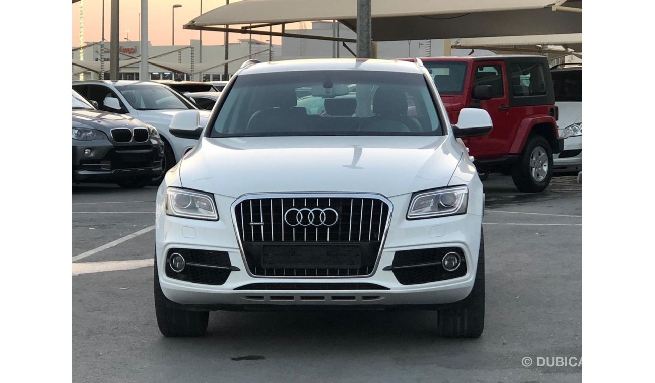 Audi Q5 Audi Q5 model 2015 GCC car prefect condition one owner full option panoramic roof leather seats back