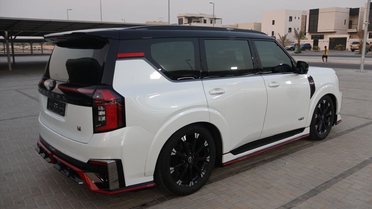Nissan Patrol NISMO Warranty from Al Masood for 5 years with open mileage . original Paint . Super Clean Premium Edition