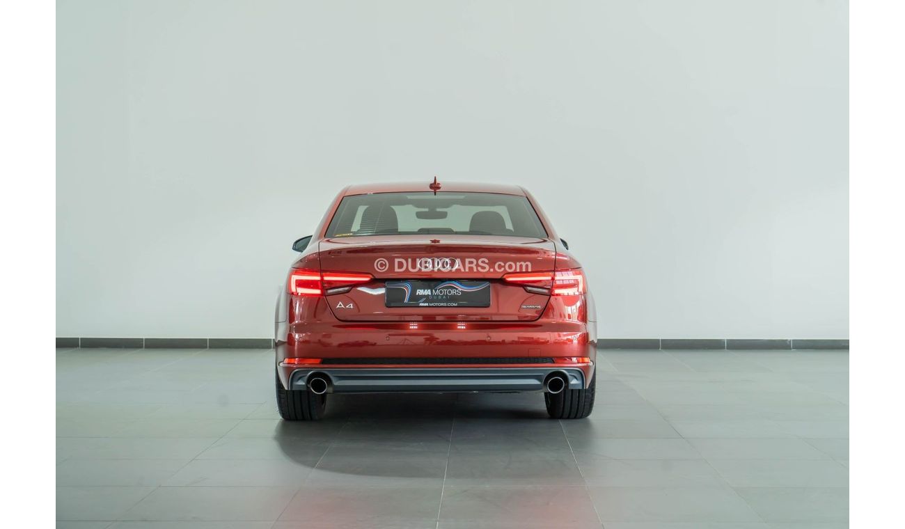 أودي A4 2016 Audi A4 2.0L S-Line Quattro / Face Lift New Shape Model / Full Audi Service History