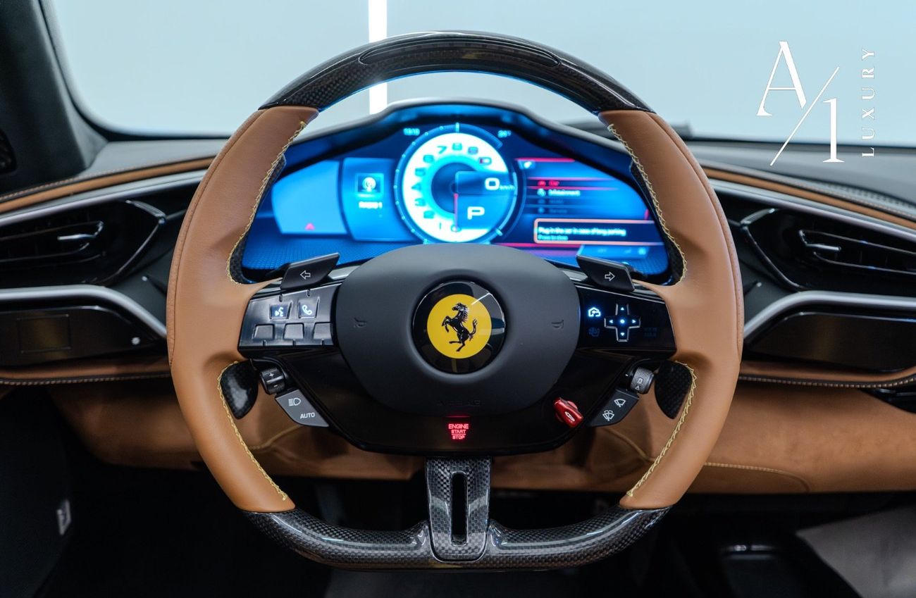 Ferrari 296 GTS 2025 Ferrari 296 GTS, With 7 Year Service Contract, Carbon Fibre Package, Fully Loaded, Europe Specs