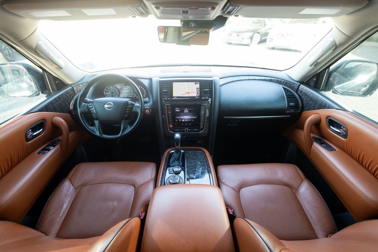 نيسان باترول LE Titanium 5.6L Nissan Patrol LE Titanium 2020 GCC under Warranty with Flexible Down-Payment.