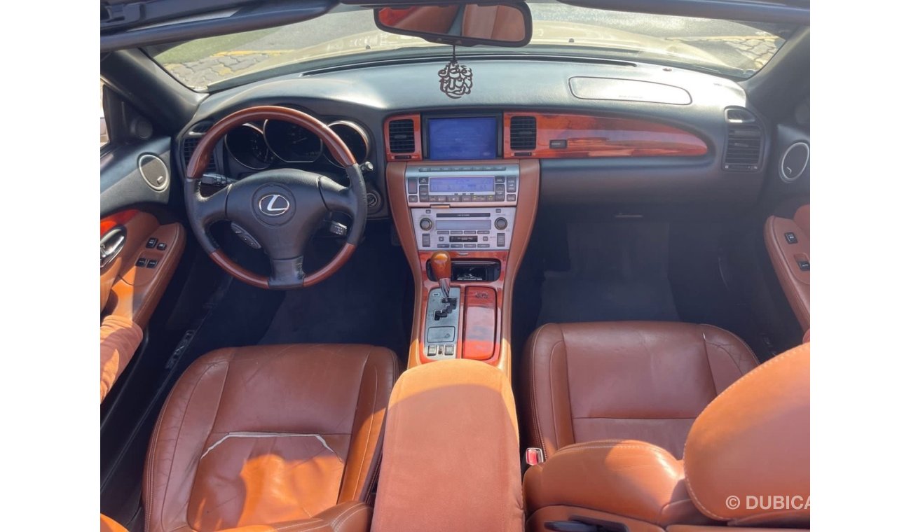 Lexus SC 430 Model 2006, imported, all option, 8 cylinders, automatic transmission, odometer 287000