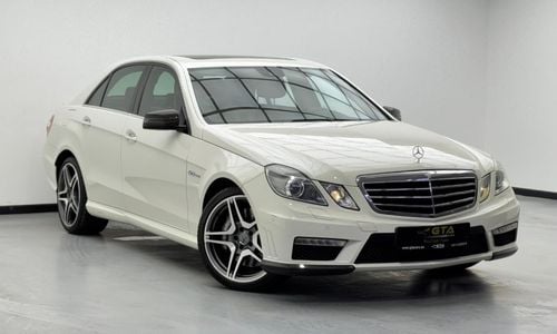 مرسيدس بنز E 63 AMG 2011 Mercedes Benz E63 AMG, 3 Years Mercedes Service Pack, Full Mercedes Service History, GCC