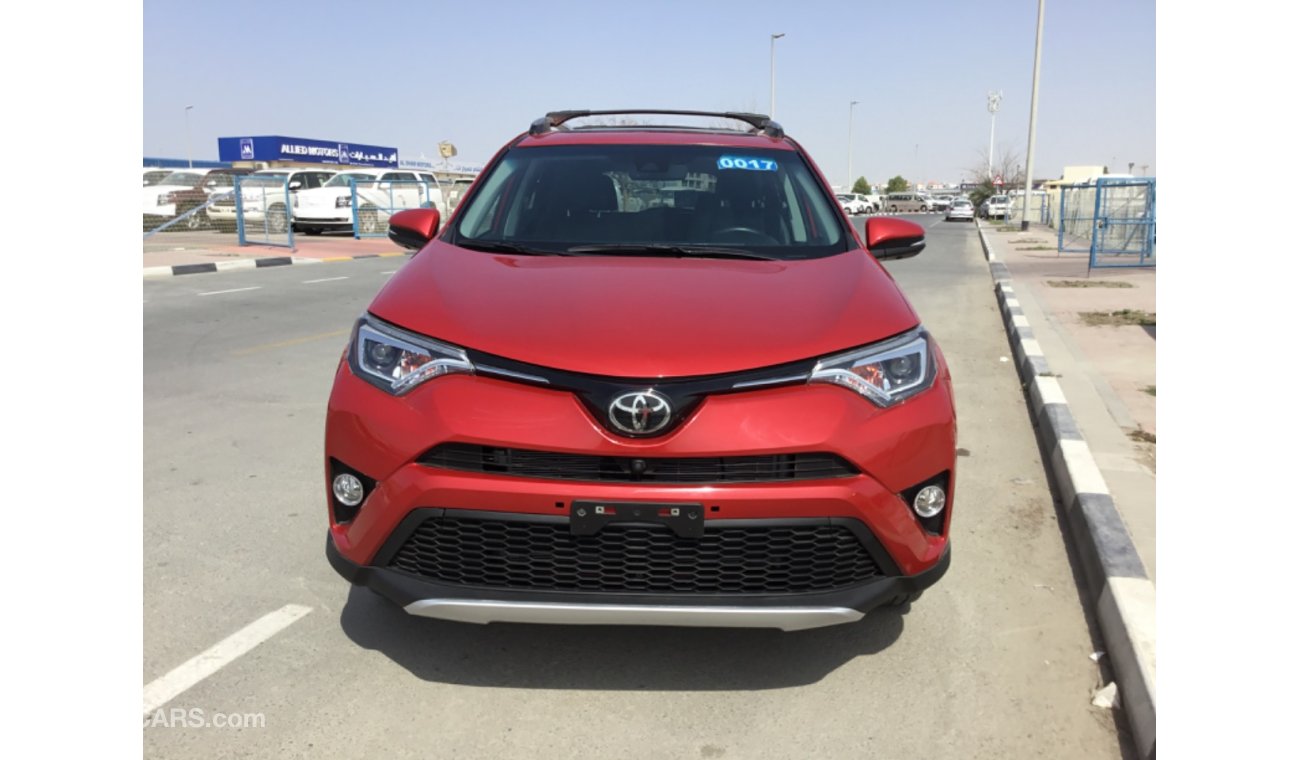 Toyota RAV4 2017 RED SE PLATINUM FULL OPTION