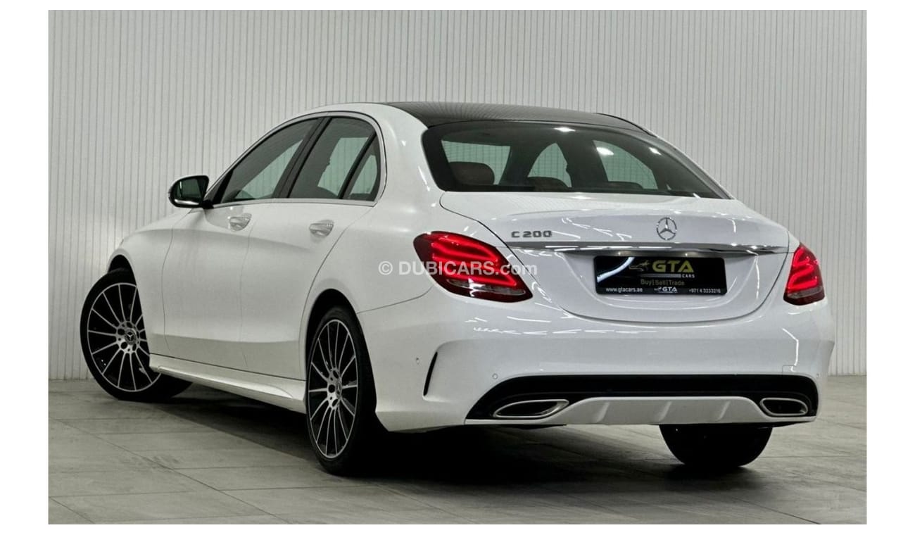 مرسيدس بنز C 200 Std 2017 Mercedes Benz C200 AMG, Warranty, Service History, Excellent Condition, GCC