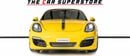 بورش بوكستر 718 Sport Chrono Package-Black Styling Package-Yellow Brake Callipers