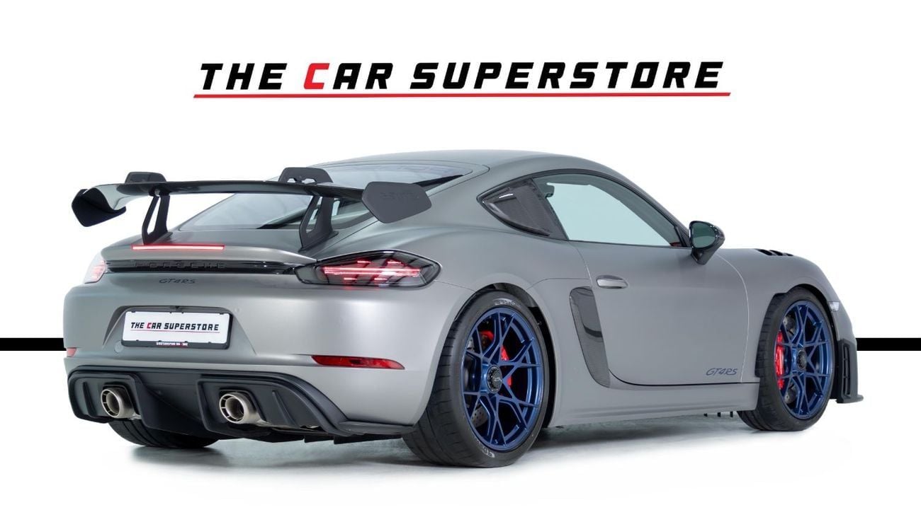 بورش كايمان 718 GT4 RS 4.0L (493 HP) A/T