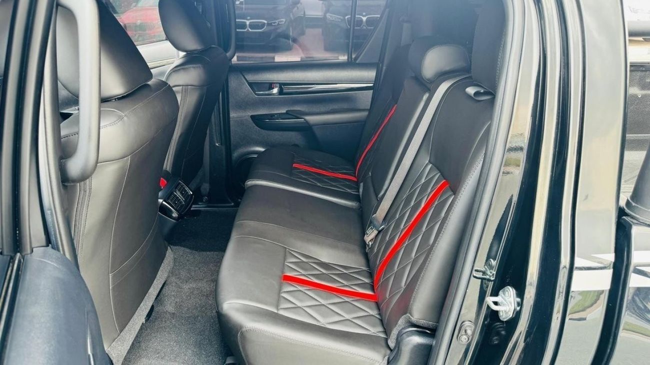 Toyota Hilux 2019 |MODIFIED TO 2023 GR SPORTS KIT| SPORTS BAR | 2.8L DIESEL AT| RHD | [JAFTIM2541]