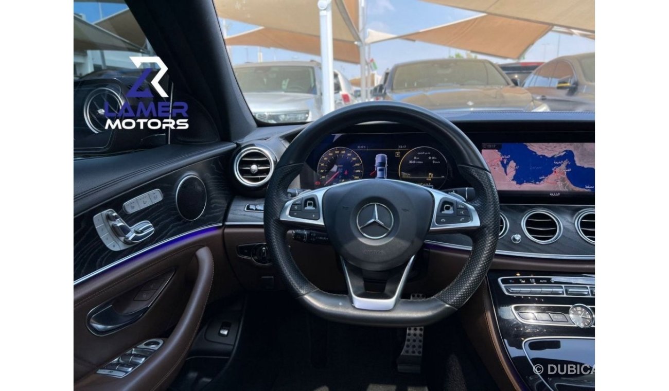 Mercedes-Benz E 43 AMG 2200 MONTHLY PAYMENT / Gcc / Excellent condition / Full option /  SINGLE OWNER / WITHOUT ANY ACCIDEN