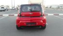 Kia Soul KIA SOUL RED KHALIJE NO PAINT NO ACCIDENT LEATHER FULL OPTION