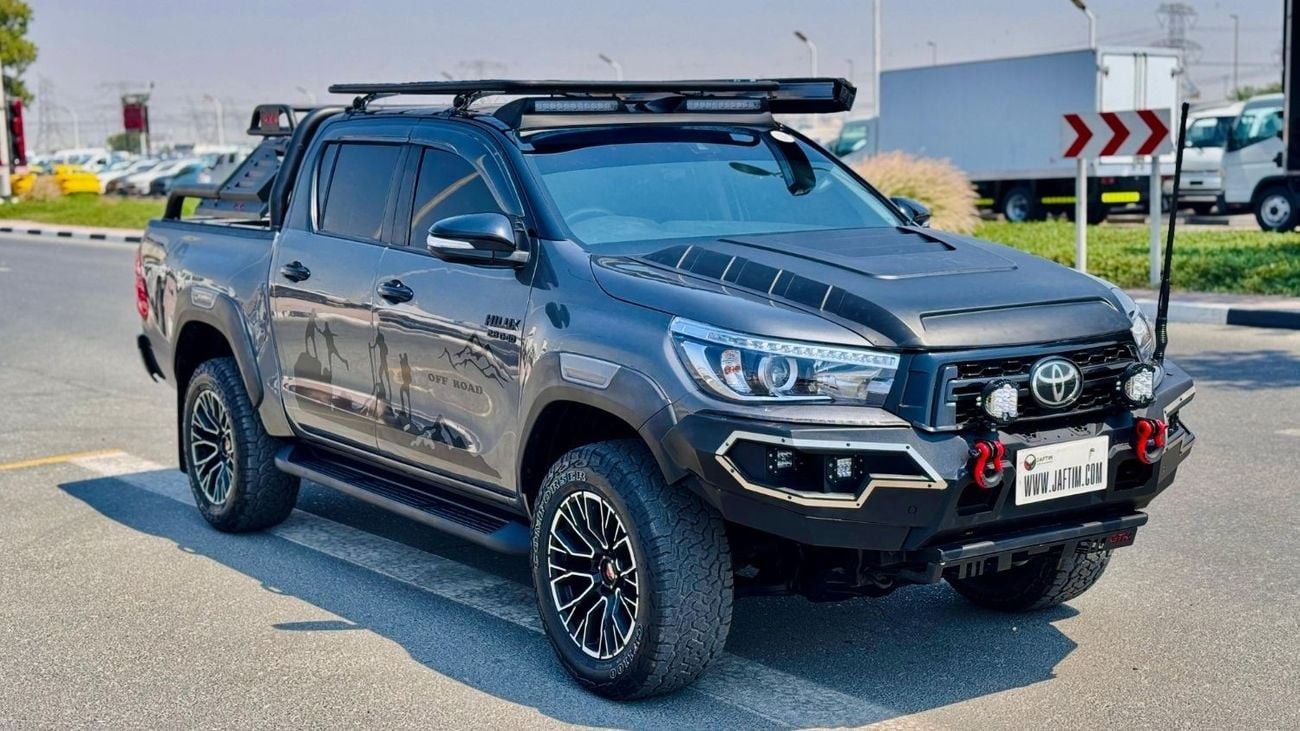 تويوتا هيلوكس OFF ROAD MODIFIED | 2.8L DIESEL ENGINE | SIDE AWNING CAMPING TENT | RHD