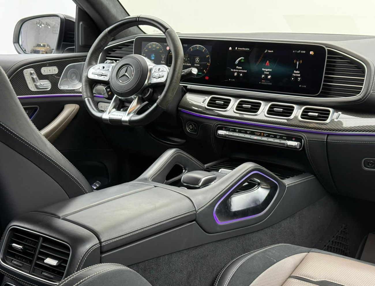 Mercedes-Benz GLE 53 AMG Coupe 4MATIC+ 2020 Mercedes Benz GLE53 AMG Coupe Night Package, Warranty, Full MB Service History, GCC