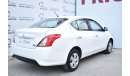 Nissan Sunny 1.5L SV 2018 GCC DEALER WARRANTY FREE INSURANCE