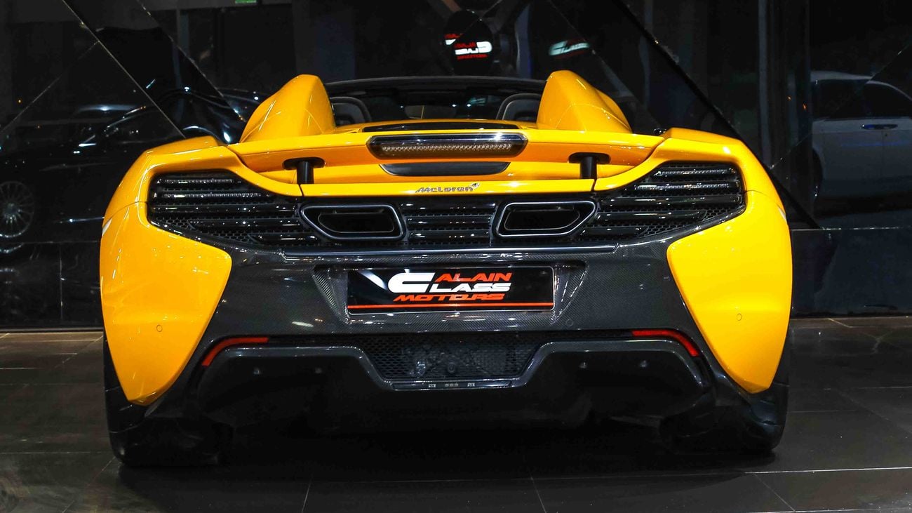 McLaren 650S Spider