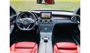 Mercedes-Benz C 200 AMG Pack Mercedes banz AMG 2016 GCC FULL OPTION perfect condition original paint