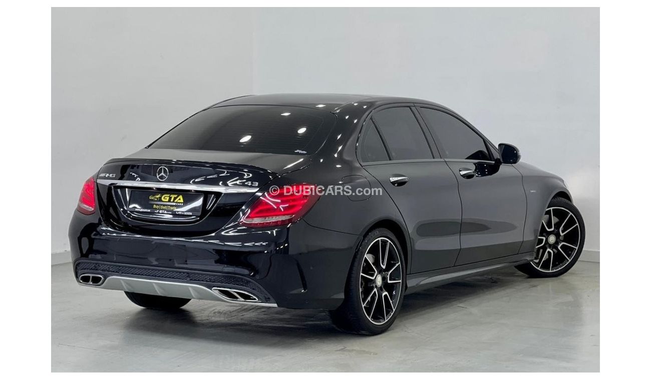 Mercedes-Benz C 43 AMG 2016 Mercedes-Benz C43 AMG 4MATIC, Full Service History, Warranty, GCC