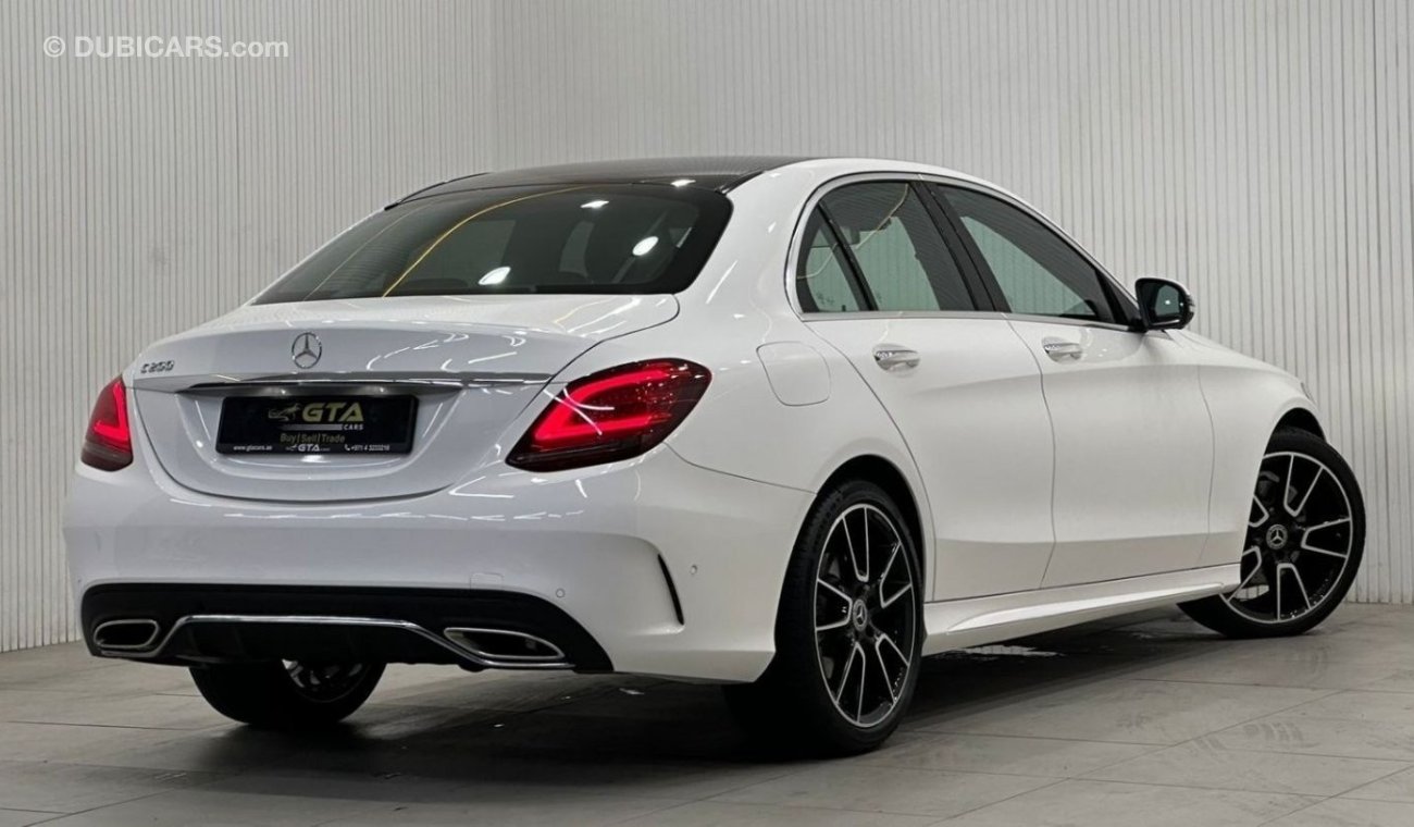 مرسيدس بنز C200 بريميوم 2019 Mercedes Benz C200 AMG, May 2024 Mercedes Warranty, Full Options, Low Kms, GCC