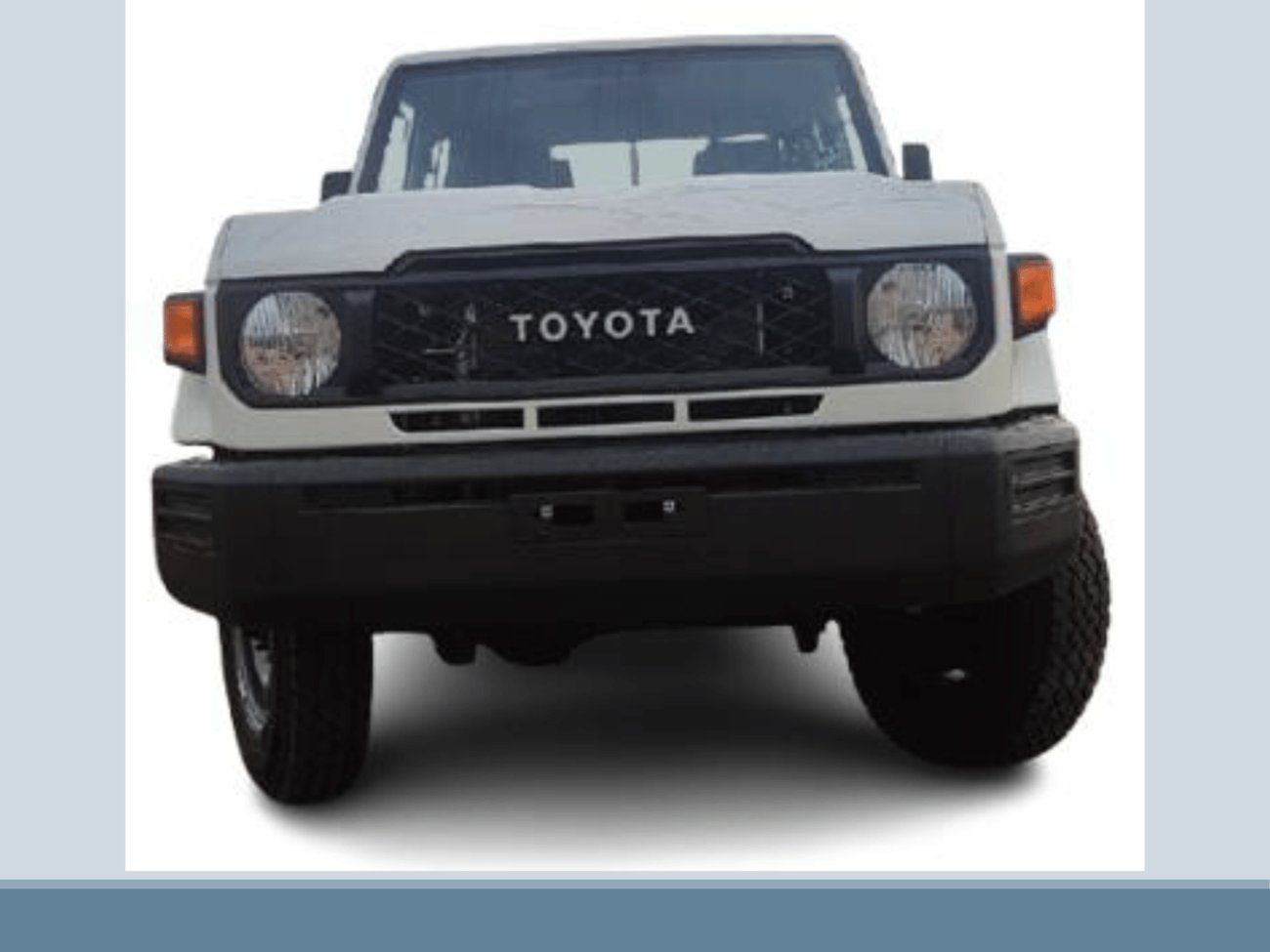 Toyota Land Cruiser Pick Up ECT0023 - Toyota LC79 DCab - 4.2L Diesel Manual V6 White