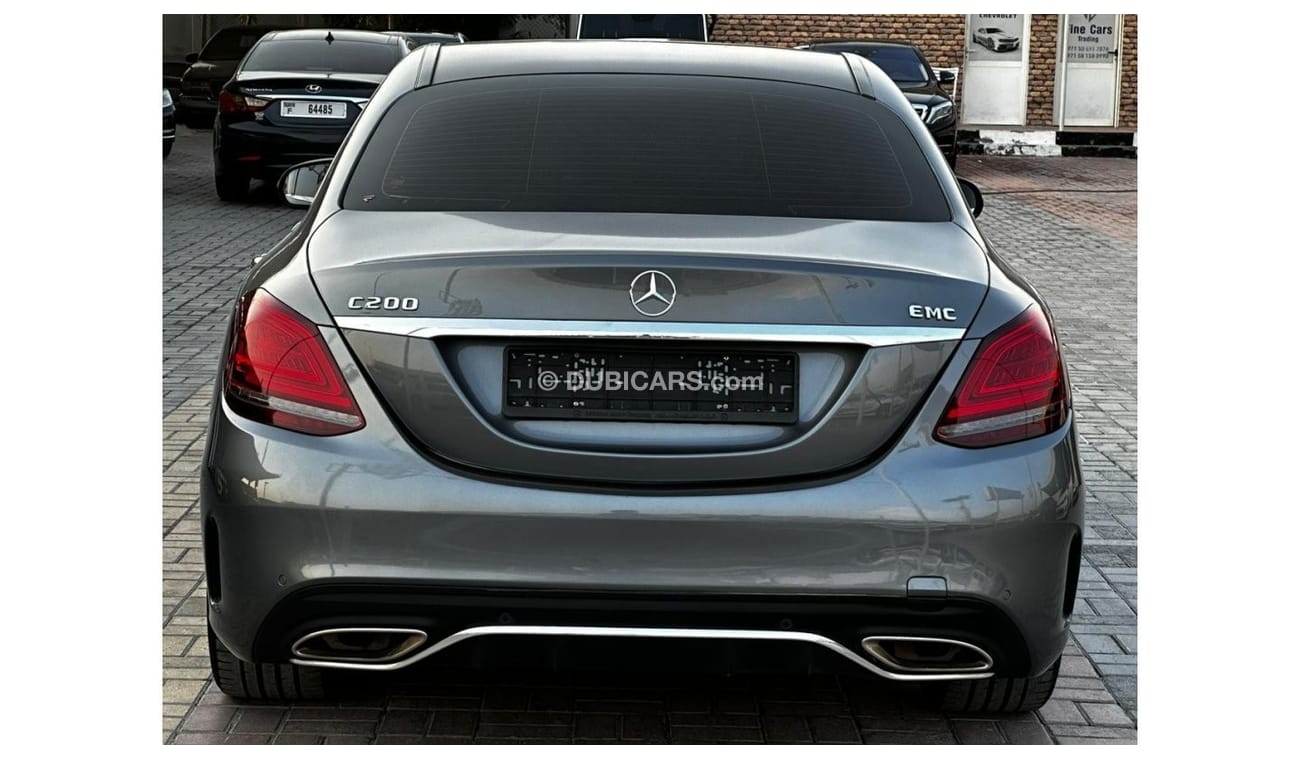 Mercedes-Benz C 200 Premium + مرسيدس سي 200 موديل : 2019 ممشي : 87.000 السعر : 127.000 مواصفات خليجية فل اوبشن بدون حواد