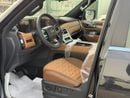Nissan Patrol LE Platinum City 3.5L 2026 black inside Tan  interior