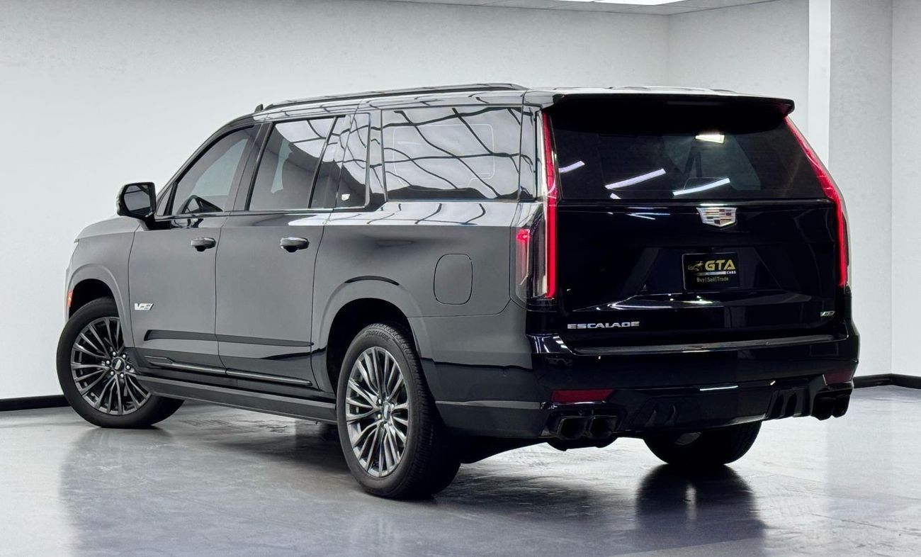 Cadillac Escalade Escalade-V 6.2L 2023 Cadillac Escalade ESV V, 2027 Cadillac Warranty, Pilot Seats, Fully Loaded, 7 S