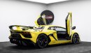 Lamborghini Aventador SVJ 1 of 900 2020 - GCC Under Warranty