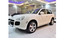بورش كايان Porsche Cayenne TURBO 2005 Model!! in White Color! GCC Specs
