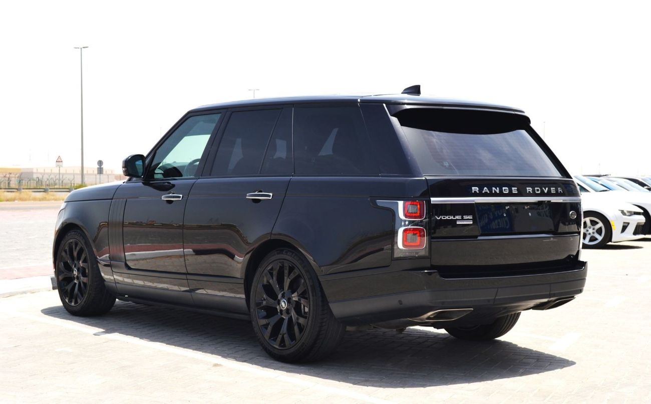 لاند روفر رينج روفر Range Rover VOGUE SE Supercharged V8 2018 Full option Super clean car specs GCC