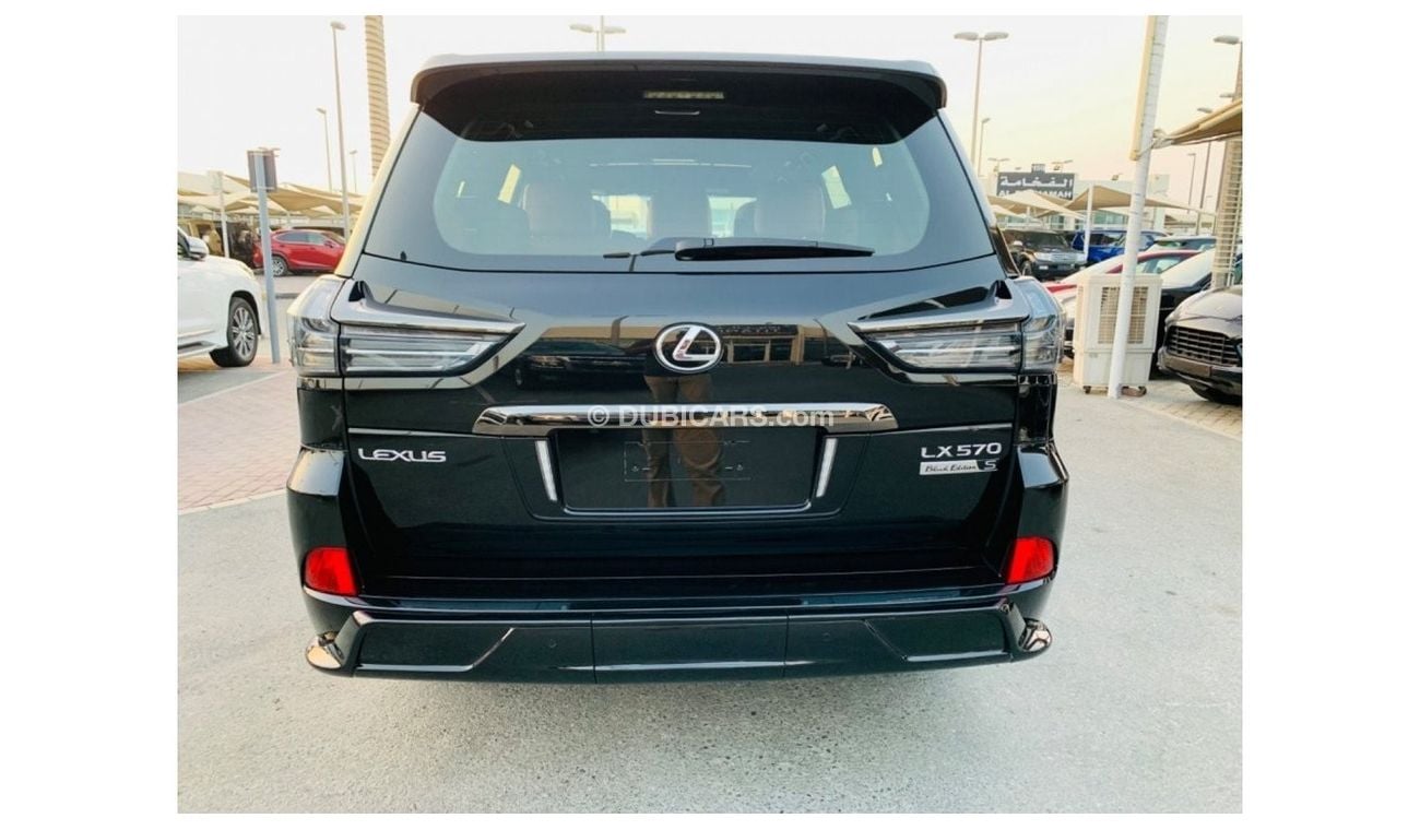 لكزس LX 570 سيجناتشر بلاك نسخة