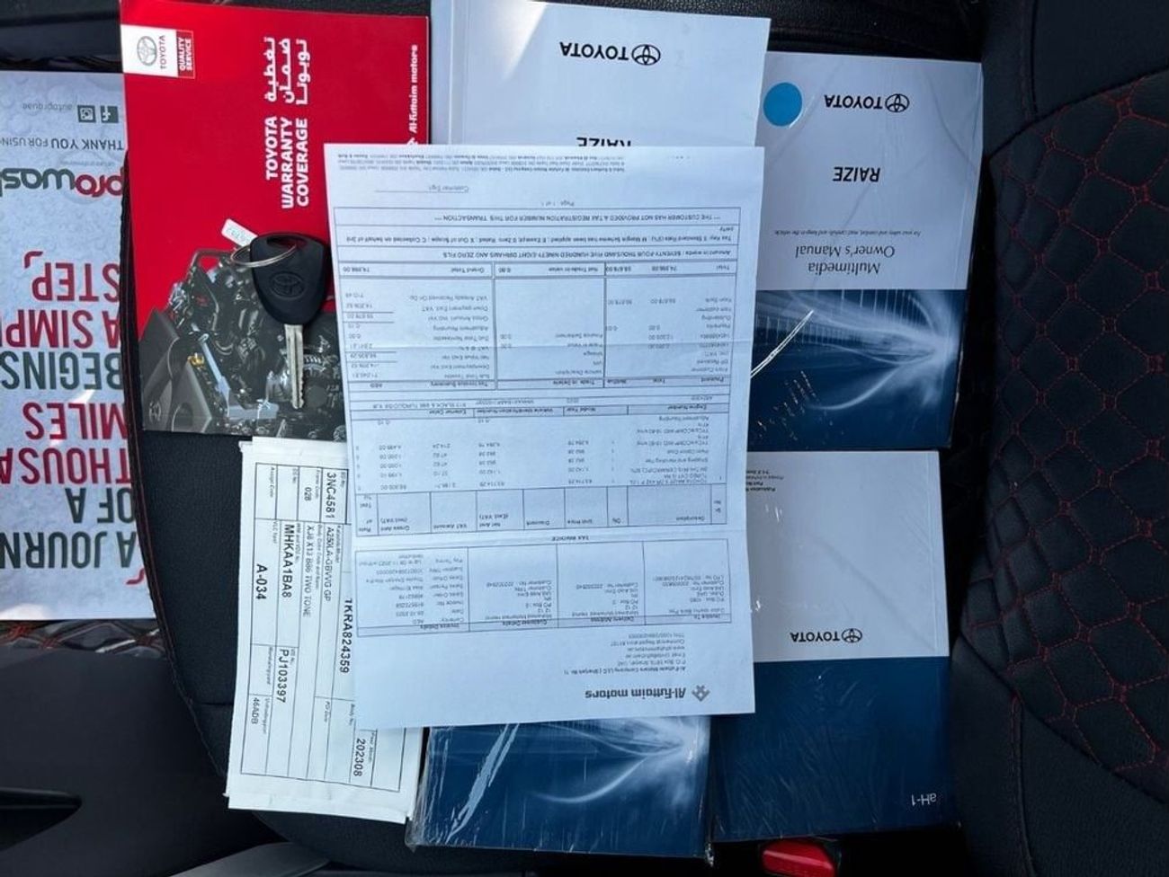 Toyota Raize Turbo G 1.0L Full option