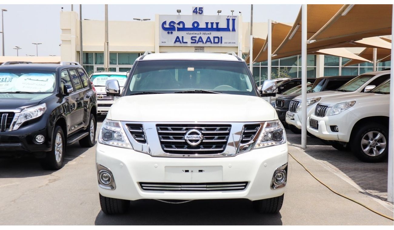 نيسان باترول Nissan Patrol Platinum 5.6L | Full Nissan Service | 8 Seater | GCC
