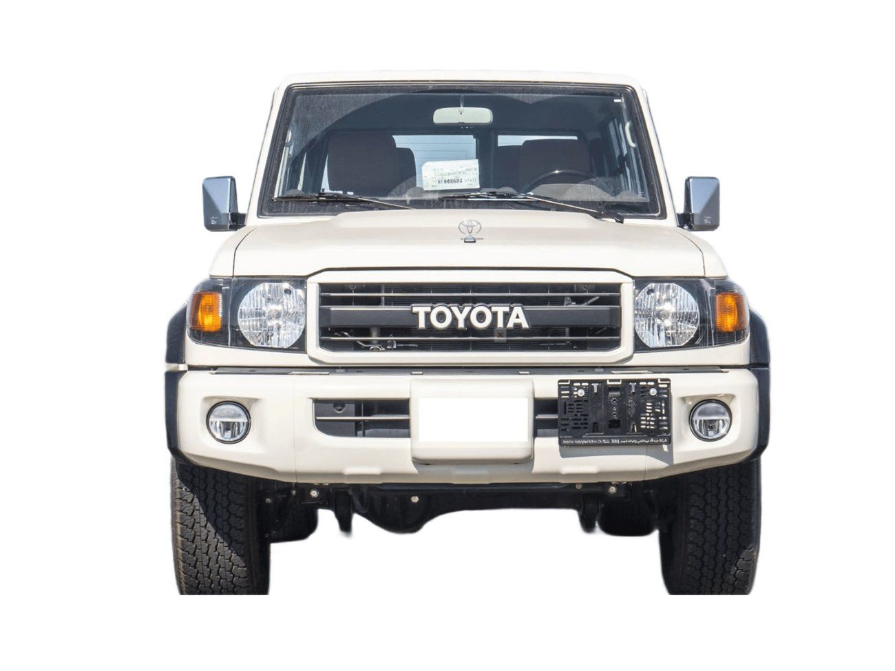تويوتا لاند كروزر 70 70Th Anniversary ECTQAT002 - 2026 Toyota LC71 Hardtop 4.0L Petrol Manual - 70th Anniversary – White with Tan Interior